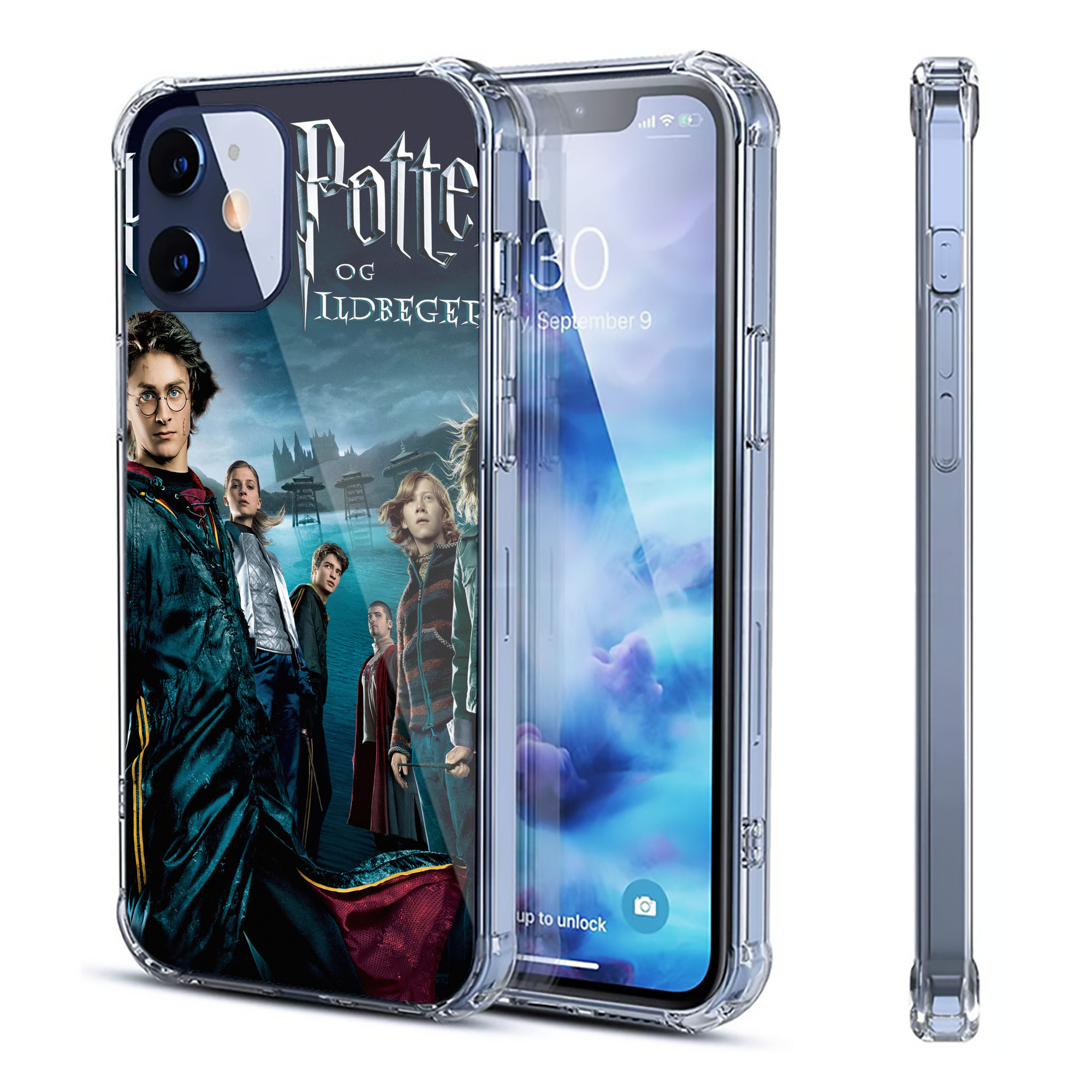 （画像用） Harry Potter ハリー・ポッターシリーズ 【iPhone 12シリーズ対応】透明スマホケース（クリアソフトケース）